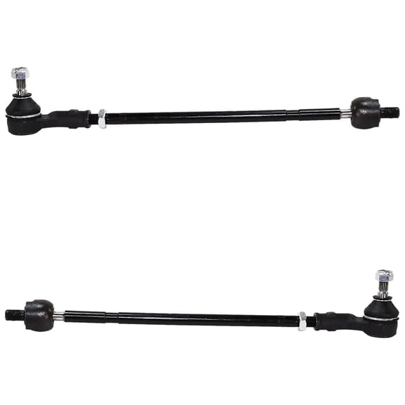New Front Left and Front Right Tie Rod Assembly Compatible With Volkswagen Golf GL Golf Wolfsburg Edition 1996-1999 By 1H0422803 1H0422804