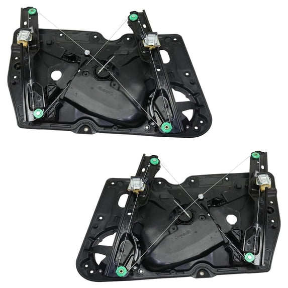 New Front Left and Front Right Window Regulator Compatible With Volkswagen GTI Base GTI Driver's Edition 2010-2014 By 5K0837461D 5K0837462D