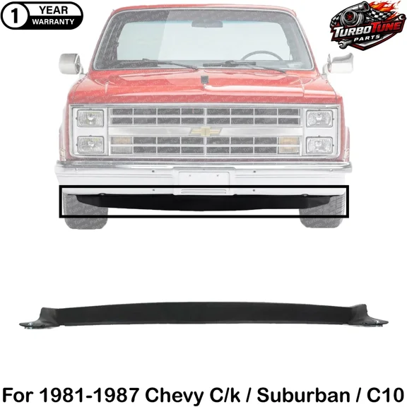 New Front Lower Valance Primed For 1981-1987 Chevy C/k / Suburban / C10