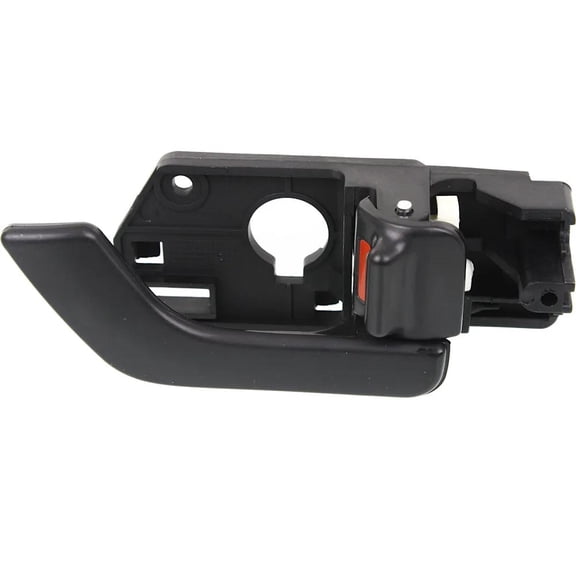 New Front Passenger Side Interior Door Handle Compatible with 2003-2008 Hyundai Tiburon Black With Lock Button 826202C000LK GT GT Limited Gtp SE Base GS Direct Fit Handle Assembly