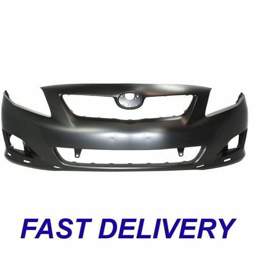 New Front Primed Bumper Cover North America Built Fits Toyota Corolla TO1000342