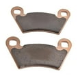 thumbnail image 1 of Rear Brake Pads Compatible with 2002-2024 Polaris Front or Ranger RZR Sportsman Brutus 1910514 1910672 Direct Replacement Semi-Metallic Compound ATV UTV Side-By-Side Off-Road Pads Set, 1 of 2