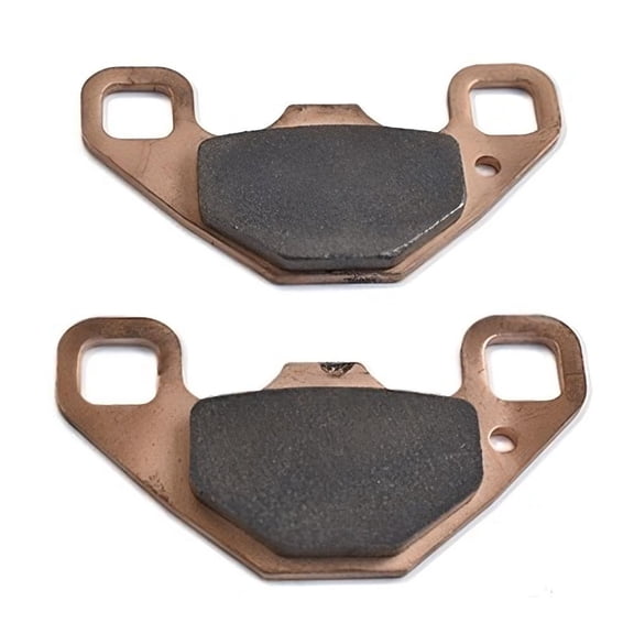 Rear Brake Pads Compatible with 2004-2021 Polaris Front or Ranger RZR Sportsman Brutus Part 0455273 Semi-Metallic Direct Fit ATV UTV Side-By-Side Off-Road Replacement Set Pads
