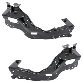 New Front Right and Front Right Bumper Bracket Compatible With Chevrolet Silverado 1500 Custom Trail Boss 8 Cyl 5.3L Silverado 1500 RST 4 Cyl 2.7L 2022-2023 By GM1066224 GM1067224