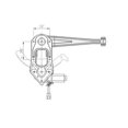 thumbnail image 1 of New Front Right Window Regulator Fits Ford Ranger Fo1351156 741-832 3552-6100R, 1 of 1
