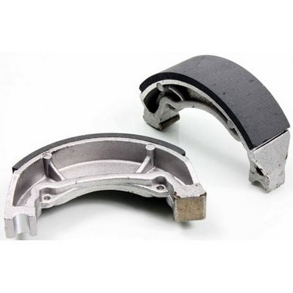 New Front Semi Metal Brake Shoe Compatible with Kawasaki KLT250 Prairie 250cc 1983 1984 1985