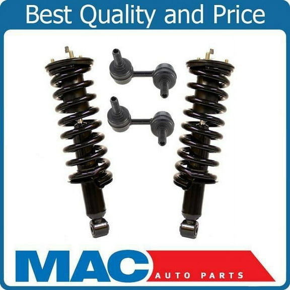 New Front Struts Sway Bar Links for Nissan Frontier Rear Wheel Drive 4.0L 05-14