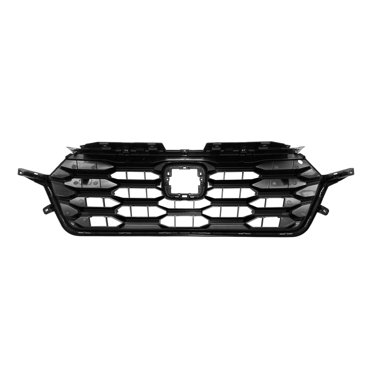 Gloss Black Honeycomb Front Upper Grille For 2023-2024 Honda CR-V (CRV) Direct Fit