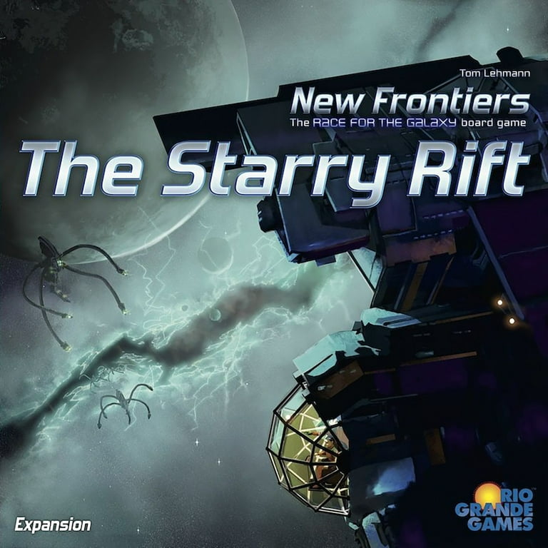 Rio Grande Games: New Frontiers Starry Rift - Expansion Board Game, The Race for The Galaxy Board Game, Ages 14+, 1-5 Players, 45-90 Min Rio Grande Games: New Frontiers Starry Rift - Expansion Board Game, The Race for The Galaxy Board Game, Ages 14+, 1-5 Players, 45-90 Min