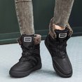 thumbnail image 1 of New Fshion Snow Boots for Women Winter Warm Plus Size Cotton Shoes Short Hair Warm Shoes High-top Snow, 1 of 7