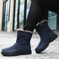 thumbnail image 1 of New Fshion Snow Boots for Women Winter Warm Plus Size Solid Color Flat Casual Short Snow Boots Shoes Black Deal on Clearance!, 1 of 6