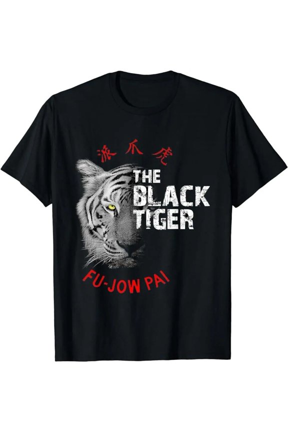 New Fu Jow Pai The Black Tiger Kung Fu Gift Tee T-Shirt Size S-5XL