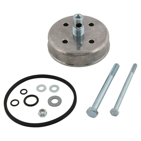 Fuel Filter Adapter Compatible with CAV Cartridge to Spin On Conversion John Deere Massey Ferguson Ford Case IH International Harvester Diesel Tractor New Direct Replaces CAV Type