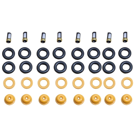 New Fuel Injector Repair Service Fit Seals Filters Pintle Caps for Ford V8 USA