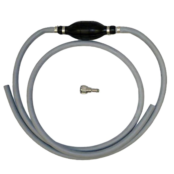 Fuel Line Assembly Compatible with 1977-1995 Chrysler Force US Marine 5-150HP Outboard Complete Kit Primer Bulb Connectors 8' EPA 5/16" Length Engine Polyester Replaces FS409752