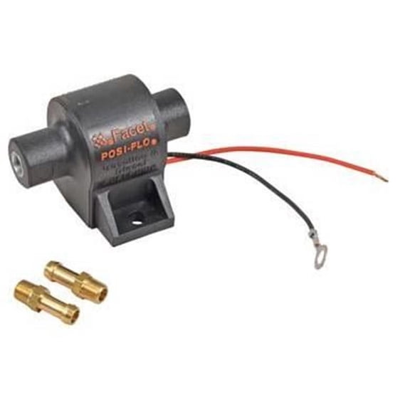 New Facet Posi-Flo 12V Solid State Fuel Pump Compatible with Classic Cars Carbureted Vans Light Trucks Industrial Engines 23GPH 1.5-4PSI 1/8-27 FEP04SV 60104N 40104N PRO04SV 60245 EFI