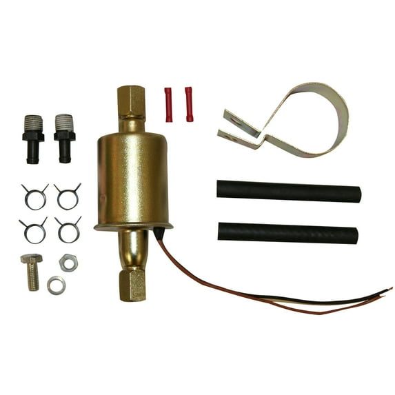 OEM Grade Electric Fuel Pump Solenoid Compatible with GM Chevrolet Buick Pontiac Oldsmobile Carbureted TBI Gasoline 12V Type Voltage External Condition Replaces 6472942 6414929