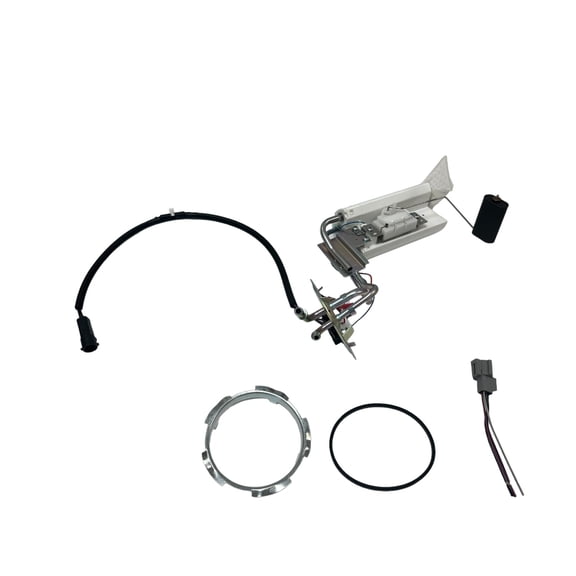 OEM Grade Fuel Pump Sender Midship 19-Gal 2-Port Steel Tank Compatible with 1992-1996 Ford Bronco V8 5.0L 5.8L F-150 L6 4.9L F-250 F Super Duty Replaces F6TZ9A407BA F6TZ9A407BB