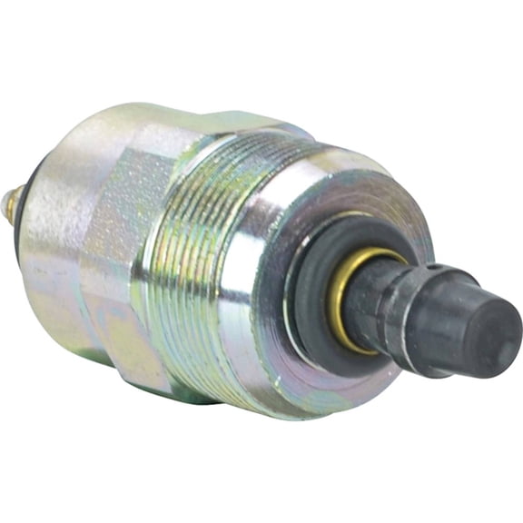 12V Fuel Solenoid Compatible with Case 580SK 580 Super L 590 650G 660 860 1840 1845C 75XT 85XT 90XT 95XT Skid Steer Backhoe Replaces 9971792 D640921 A77753