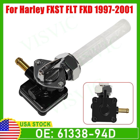 New Fuel Valve Petcock For Harley FXST FLT FXD 95-01 w/Male Thread Touring US