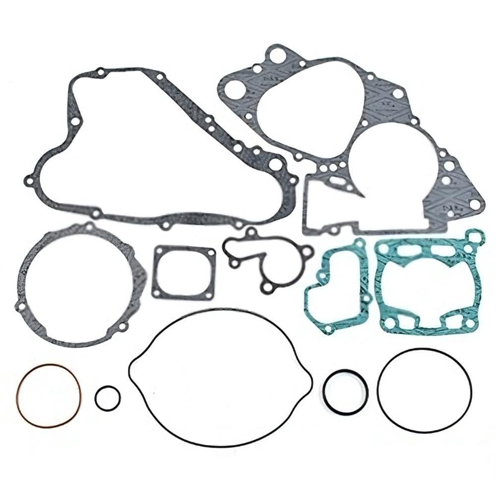 OEM Grade Gasket Kit Compatible with 1991 Suzuki RM125 125cc 2-Stroke Dirt Bike Complete Engine Liquid-Cooled Single-Cylinder Displacement Replaces 25-925