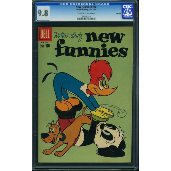 New Funnies #280 - CGC 9.8 Comic Book