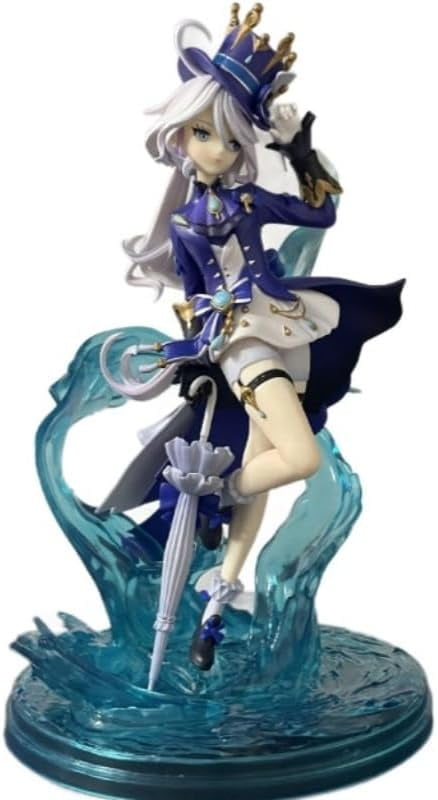 New Furina Figure, Water Control Furina Action Figures 24cm/9.4inch PVC Characters Collectible Decorations Handicrafts Souvenirs for Anime Fans Gifts