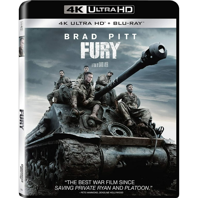 Sony Pictures' Fury: Action Movie (4K Ultra HD + Blu-ray + Digital