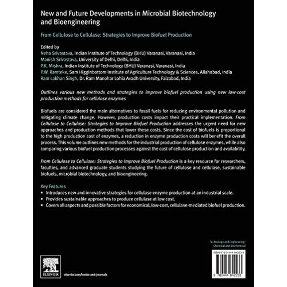 Pre-Owned New and Future Developments in Microbial Biotechnology and Bioengineering: From Cellulose to Cellulase: Strategies to Im, (Paperback)