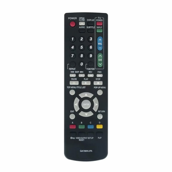 New GA768WJPA Remote Control for Sharp Blu-ray DVD Player BD-HP24U(A) 10P01-CH-NG BD-HP210U BD-HP22U