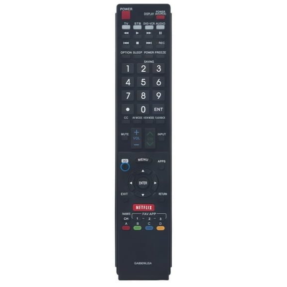 New GA935WJSA Replace Remote Control for Sharp Aquos LC46LE832UN LC-46LE832UN LC46LE832W LC-46LE832W