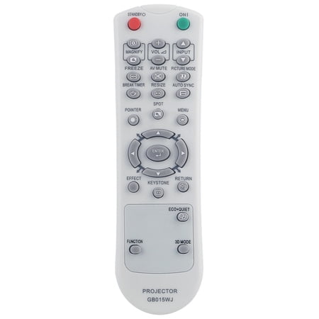 New GB015WJ RRMCGB015WJSA Replace Remote for Sharp Projector PG-LS2000 PG-LX3000