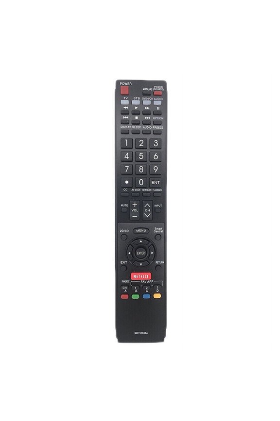 New GB118WJSA For Sharp AQUOS TV remote control LC60C6600 LC60C6600U GB005WJSA
