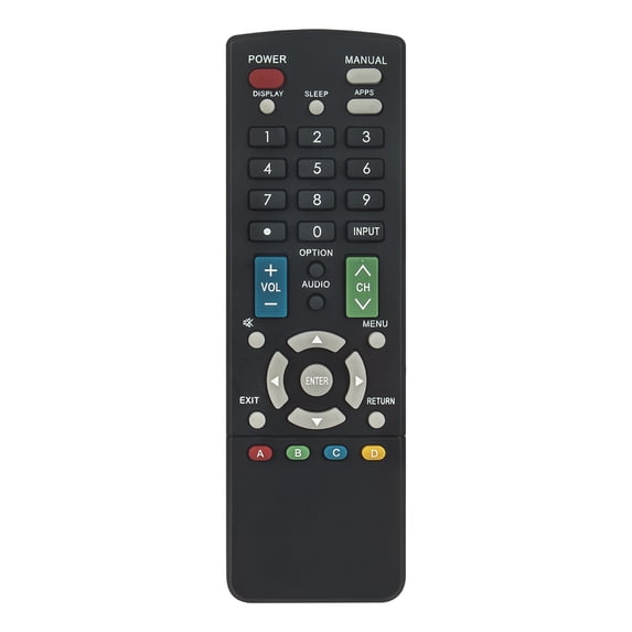 New GB244WJSA Replace Remote Control compatible with Sharp RRMCGB244WJSA TV Remote Control PNLE601 PNLE701 PNLE801 PNLE901