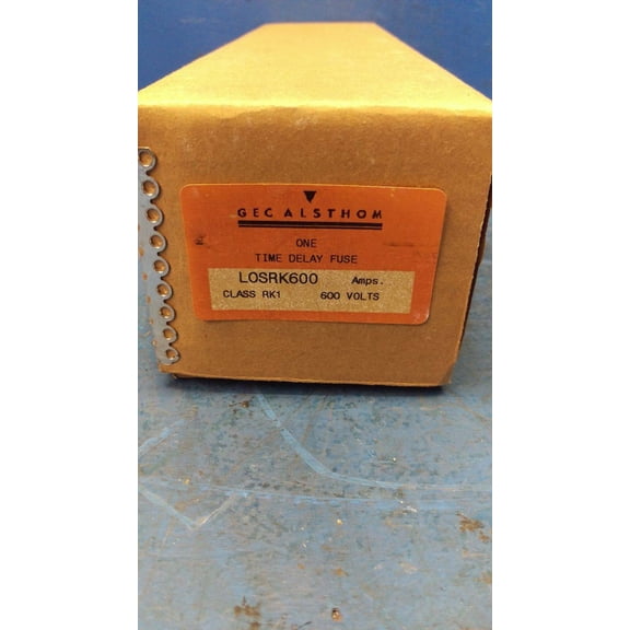New GEC Alsthom LOSRK600 600 AMPS 600V Time Delay Fuse NIB