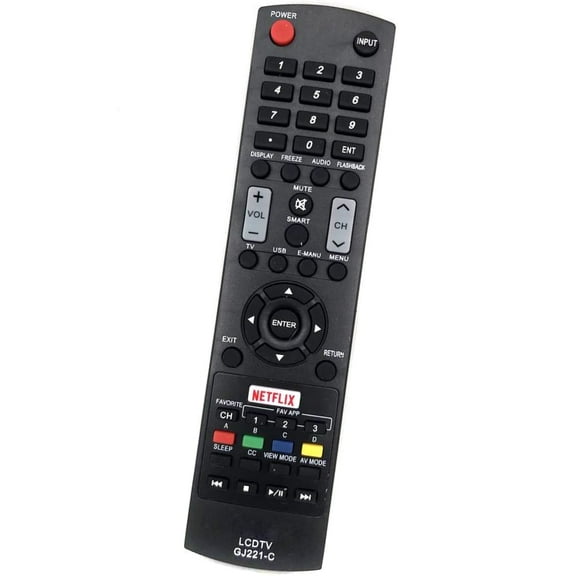 New GJ221-C For Sharp LCD TV Remote Control LC-32LE653U LC-40LE653U LC-65LE654U