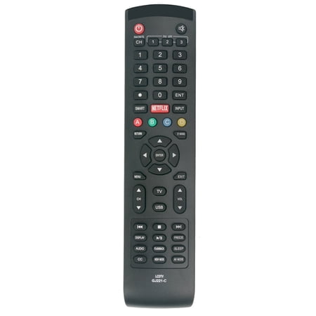 New GJ221-C Replace Remote for Sharp TV LC-48LE653U LC-55LE653U LC-65LE645U