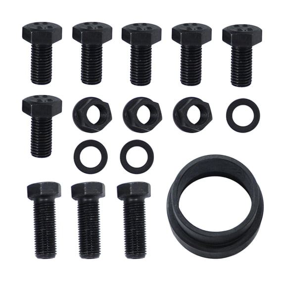 New GM Gen III LS V8 Torque Converter Adapter Sleeve & Bolts Kit For TH350/700R4