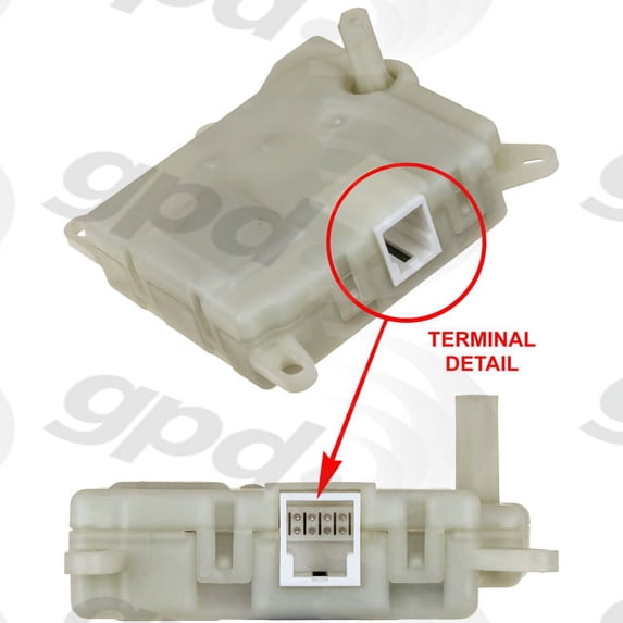 New GPD 1712314 HVAC Actuator