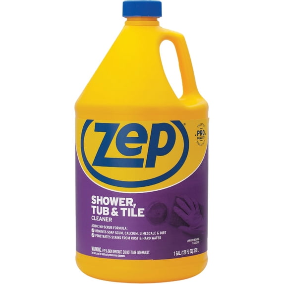 New Gallon Zep Commercial Shower Tub & Tile Cleaner
