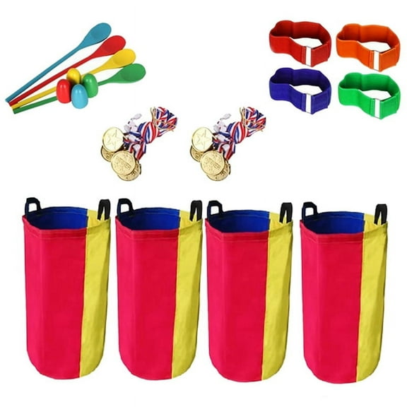 New Game Potato Sack Race, Game Potato Sack Race, 3 Leg Race Suitable for Adult Family Lawn Yard Daytime Game