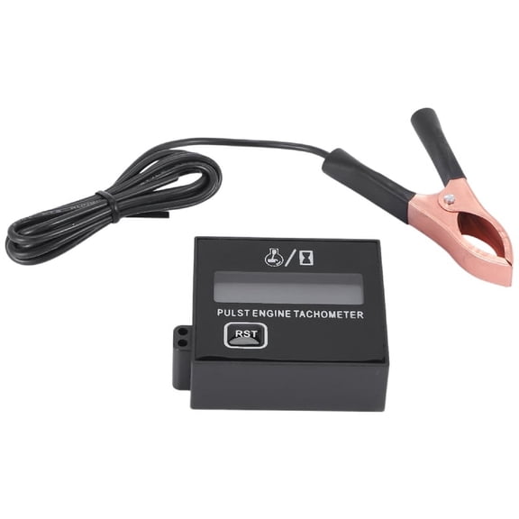 New Gasoline Digital Engine Tachometer Inductive Pulse Tachometer Waterproof with G4988