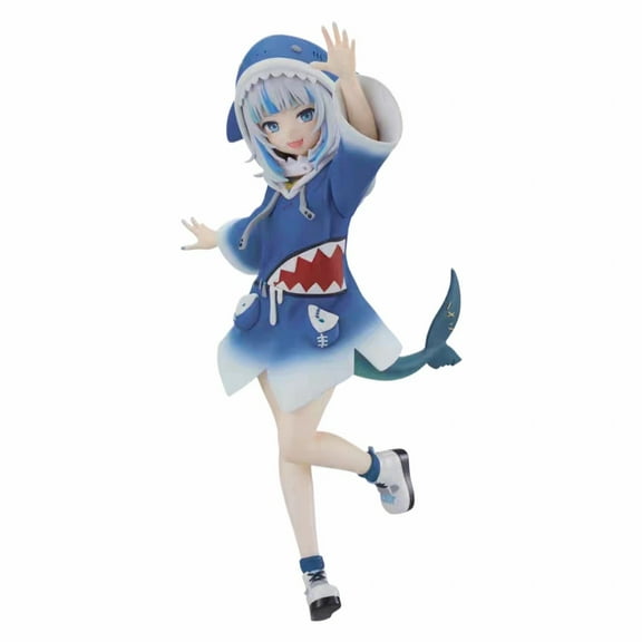 New Gawr Gura (Standing Ver) Character Anime Model Statue Action Figures Desktop Ornament Popular Decorations Fan Souvenirs Creative Gift Collectable