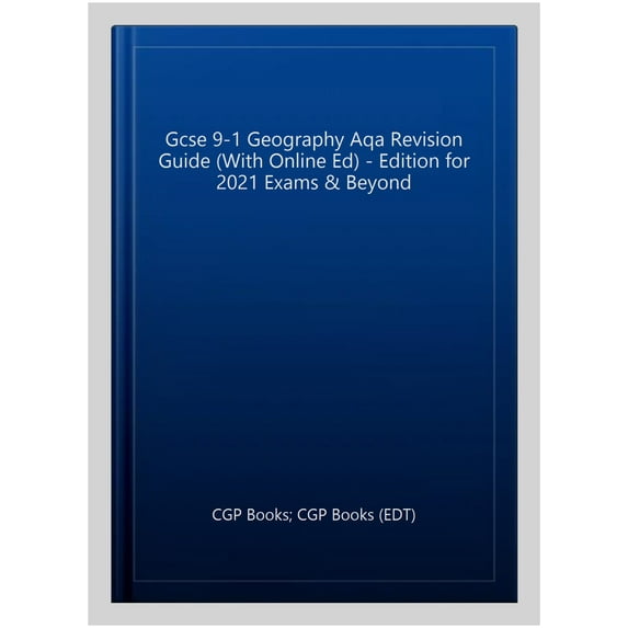 New Gcse 9-1 Geography Aqa Revision Guide (With Online Ed) -