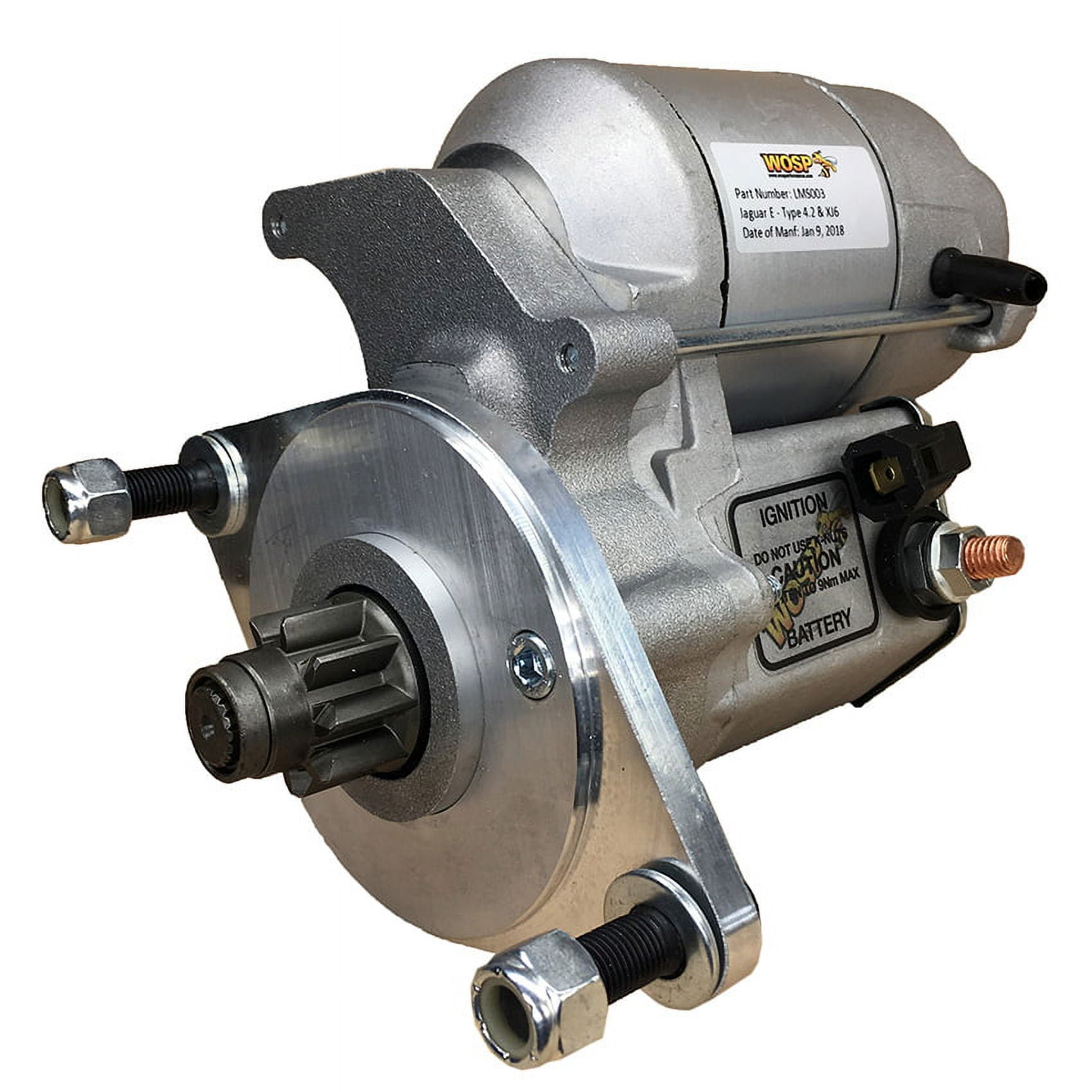 New Gear Reduction 9T Starter Compatible With Jaguar Vanden