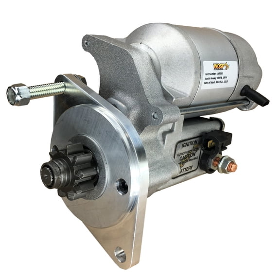 NEW WOSP HIGH PERFORMANCE STARTER Compatible with 1956-1967 Austin HEALEY 100-6 HEALEY 3000 L6 2.9L 178cid L6 2.6L 161cid 25578 25607 25611 25612 25631 S2122 IMI-1206-10 LMS005 25521 CW