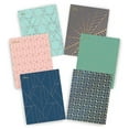 thumbnail image 1 of New Generation - Gold Patterns 2 Pocket Folders, with 3 Hole Punch to use with Your Binder, folders are Heavy Duty and Glossy Laminated (6 Pack FOLDERS), 1 of 5