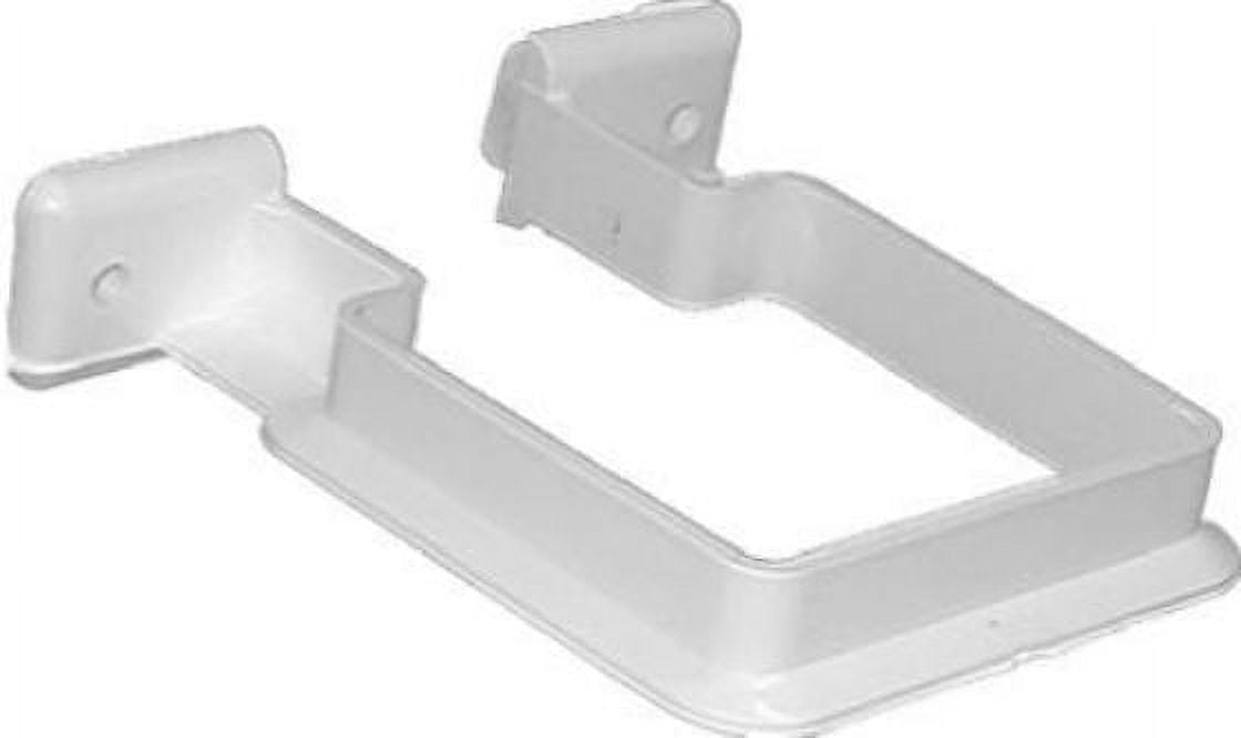 New Genova RW202 Vinyl Downspout Bracket, White