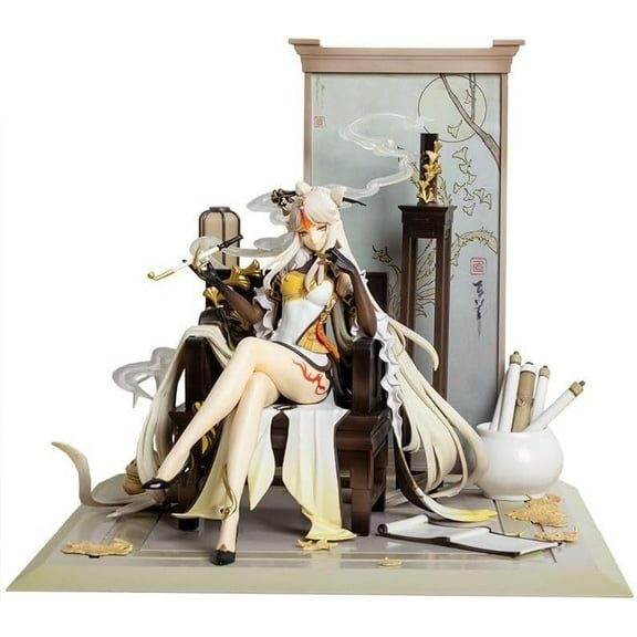 New Genshin Impact Figures, Ningguang Action Figure Statue 18cm/7inch PVC Character Figurine Cosplay Model Collectible Gift