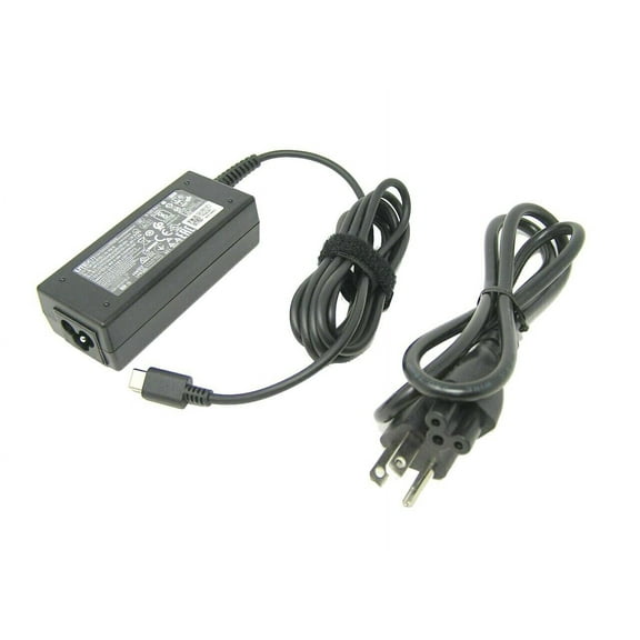 New Genuine Acer 45W USB-C Type AC Adapter with Cord PA-1450-50 KP04503014